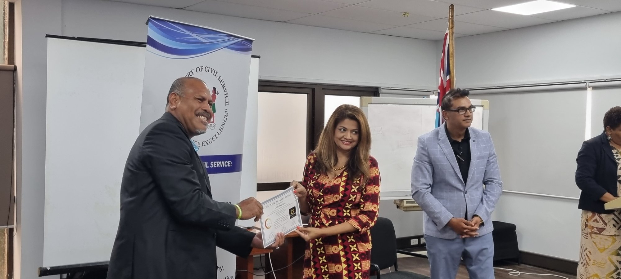 Ministry certification ceremony