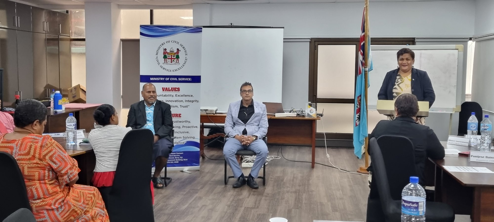 Neuroscience and quantum physics leadership training for Fiji government officers