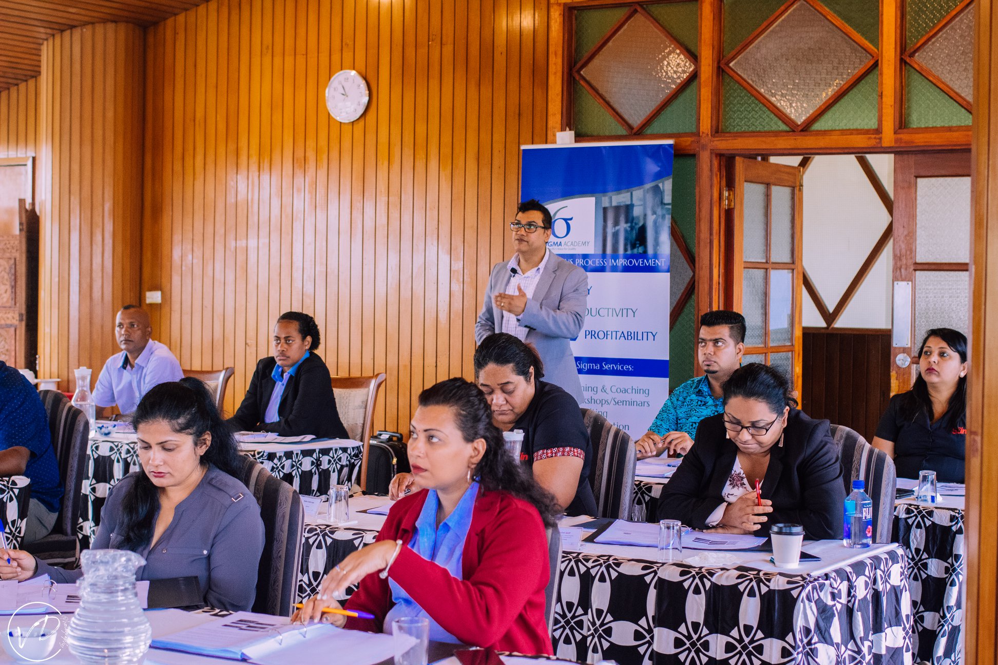 Lean Six Sigma training session with Six Sigma Academy in Suva, Fiji